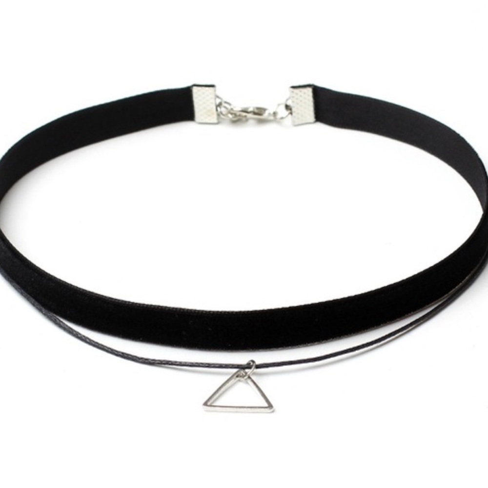 Triangle Chocker Necklace